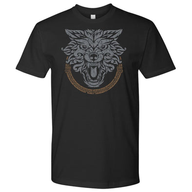 Norse Wolf T-ShirtT-shirtNext Level Mens ShirtBlackS