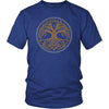 Norse Yggdrasil Runes ShirtT-shirtDistrict Unisex ShirtRoyal BlueS