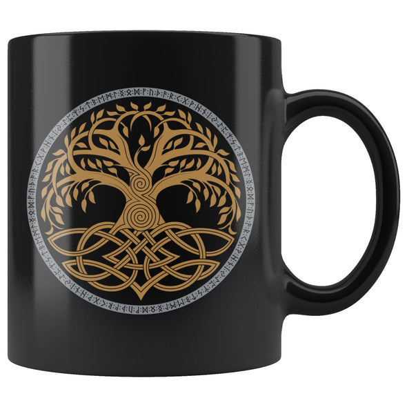 Norse Yggdrasil Tree of Life Mug 11ozDrinkwareYggdrasil No Text
