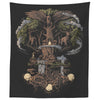 Norse Yggdrasil Wall Tapestry SummerTapestries60" x 50"
