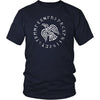 Odins Raven Norse Futhark Runes T-ShirtT-shirtDistrict Unisex ShirtNavyS