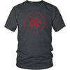 Odins Red Raven Norse Futhark Runes T-ShirtT-shirtDistrict Unisex ShirtCharcoalS
