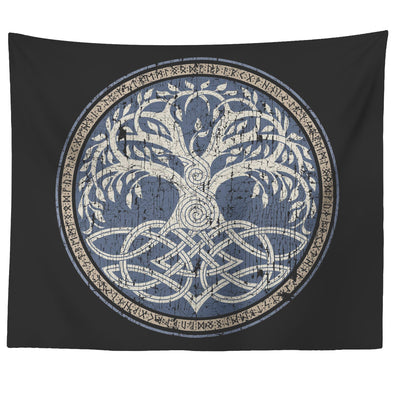 Pagan Yggdrasil Tapestry DistressedTapestries60" x 50"