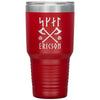 Personalized Norse Skál Runes Viking Axe Tumbler 30ozTumblersRed