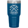 Personalized Norse Viking Axes Knotwork Tumbler 30ozTumblersBlue