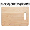 Personalized Norse Viking Ravens Maple Wood Cutting Board