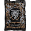 Personalized Norse Wolf Knotwork Fleece BlanketBlankets