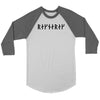 Ragnarok Black Runes Raglan ShirtT-shirtCanvas Unisex 3/4 RaglanWhite/AsphaltS