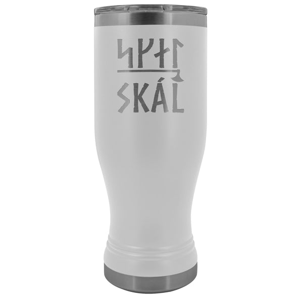 Skál Norse Runes Etched Tumbler 20ozTumblersWhite