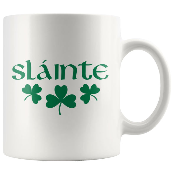 Slainte Irish Gaelic Toast Coffee MugDrinkware11oz Mug