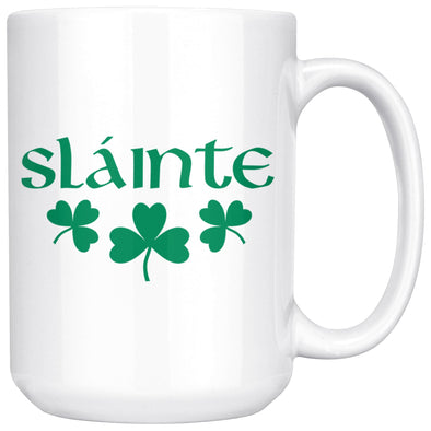 Slainte Irish Gaelic Toast Coffee MugDrinkware15oz Mug