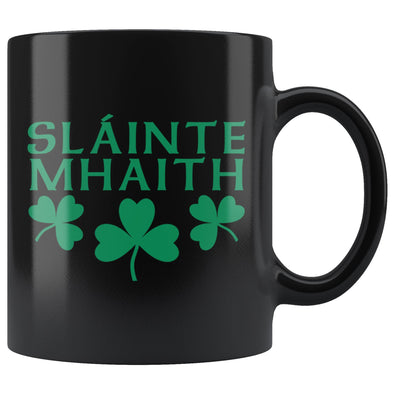 Slainte Mhaith Gaelic Irish Coffee Mug 11ozDrinkwareGreen