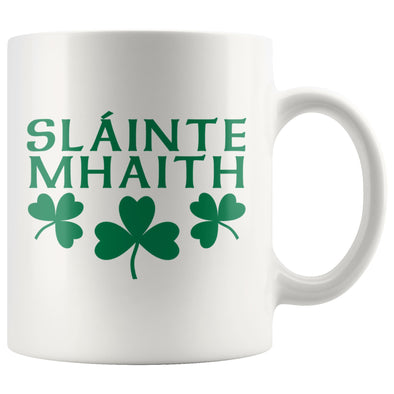 Slainte Mhaith Gaelic Irish Coffee MugDrinkware11oz Mug