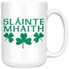 Slainte Mhaith Gaelic Irish Coffee MugDrinkware15oz Mug