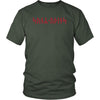 Son of Odin Norse Futhark Viking Runes Cotton T-ShirtT-shirtDistrict Unisex ShirtOliveS