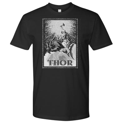 Thor Norse Viking T-ShirtT-shirtNext Level Mens ShirtBlackS