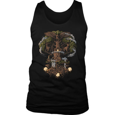 Tree of Life Yggdrasil Tank TopT-shirtDistrict Mens TankBlackS