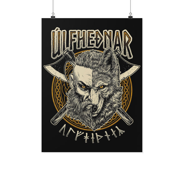 Ulfhednar Viking Wolf PosterPosters 218x24