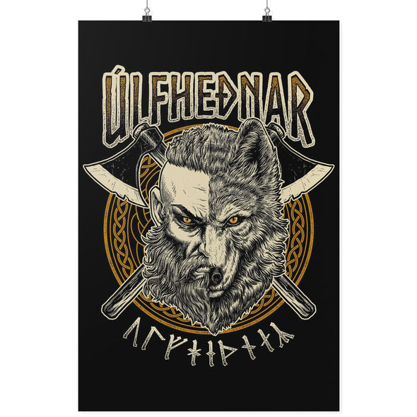 Ulfhednar Viking Wolf PosterPosters 224x36