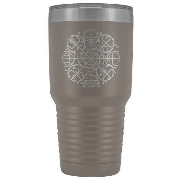 Vegvisir Norse Compass Etched Tumbler 30ozTumblersPewter