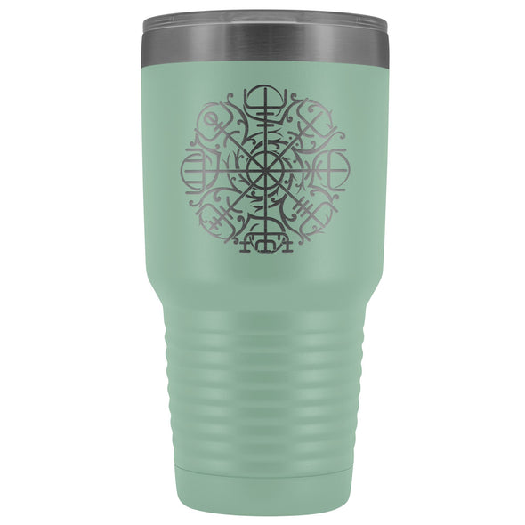 Vegvisir Norse Compass Etched Tumbler 30ozTumblersTeal