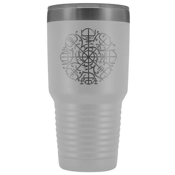Vegvisir Norse Compass Etched Tumbler 30ozTumblersWhite