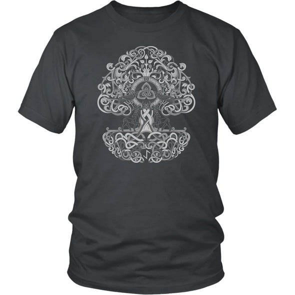 Yggdrasil Knotwork ShirtT-shirtDistrict Unisex ShirtCharcoalS