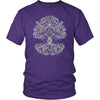 Yggdrasil Knotwork ShirtT-shirtDistrict Unisex ShirtPurpleS