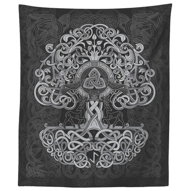 Yggdrasil Knotwork Wall TapestryTapestries60" x 50"