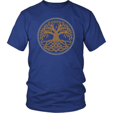 Yggdrasil Pagan Viking ShirtT-shirtDistrict Unisex ShirtRoyal BlueS