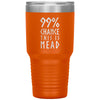 99% Chance This Is Mead Etched Tumbler 30ozTumblersOrange