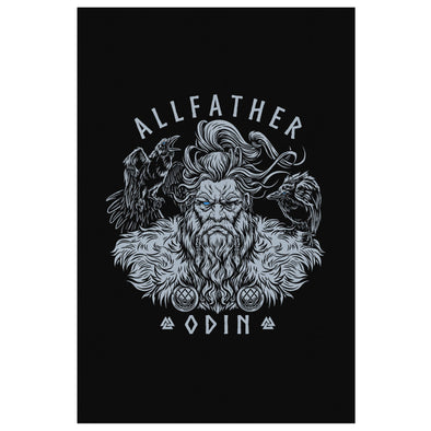 Allfather Odin Norse Pagan Canvas ArtCanvas Wall Art 28 x 12