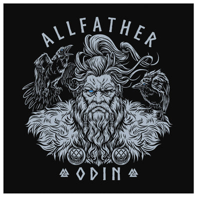 Allfather Odin Norse Viking Canvas ArtCanvas Wall Art 28 x 8