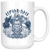 Allfather Odin Runes MugDrinkware15oz Mug