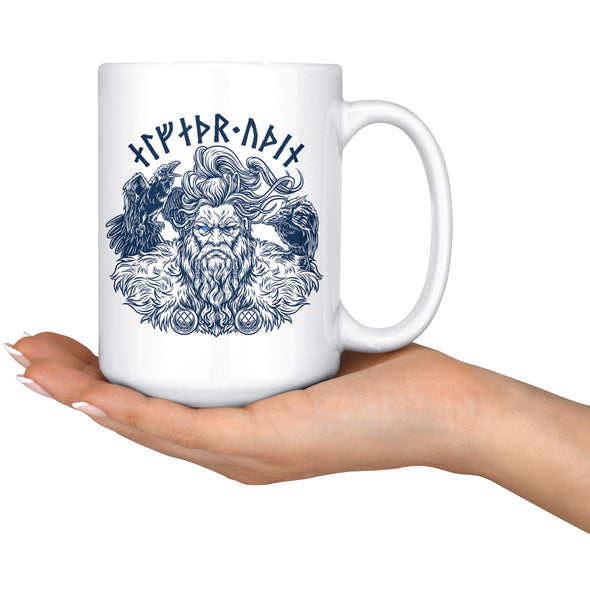 Allfather Odin Runes MugDrinkware