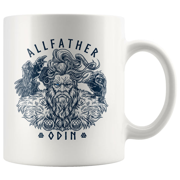 Allfather Odin White MugDrinkware11oz Mug