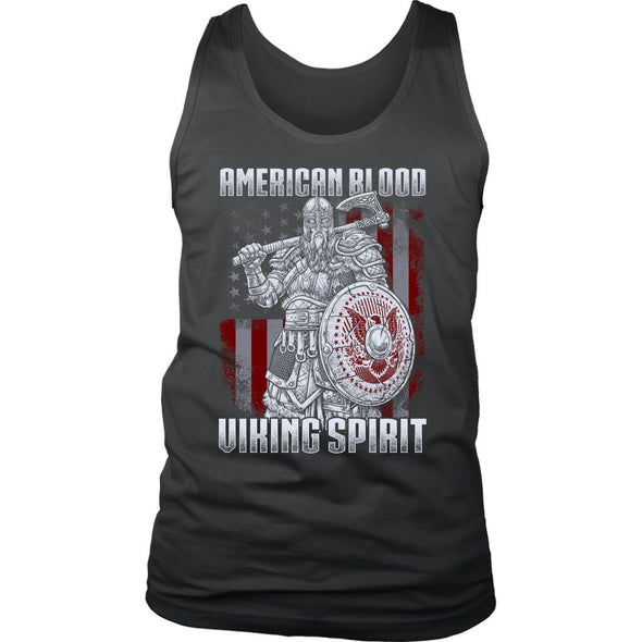 American Blood Viking Spirit Mens Tank TopT-shirtDistrict Mens TankCharcoalS