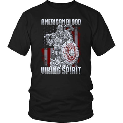 American Blood Viking Spirit T-ShirtT-shirtDistrict Unisex ShirtBlackS