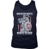 American Roots Norse Blood Mens Tank TopT-shirtDistrict Mens TankNavyS