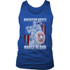 American Roots Norse Blood Mens Tank TopT-shirtDistrict Mens TankRoyal BlueS
