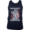 American Roots Pagan Blood Mens Tank TopT-shirtDistrict Mens TankNavyS