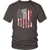 American Thors Hammer Mjolnir Viking T-ShirtT-shirtDistrict Unisex ShirtHeather BrownS