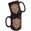 Celtic Green Man Irish Pagan Mythology Coffee Mug DistressedCeramic Mugs