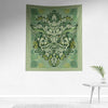 Celtic Green Man Irish Pagan Mythology Knotwork Tapestry Wall ArtWall Art