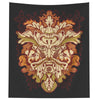 Celtic Green Man Irish Pagan Mythology Tapestry Wall ArtWall Art