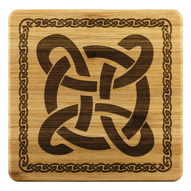 Celtic Knot Coasters x4CoastersBamboo Coaster - 4pc