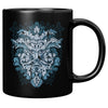 Celtic Pagan Green Man Irish Celtic Mythology Coffee Mug DistressedCeramic Mugs
