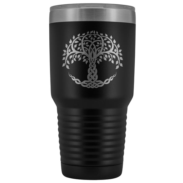 Celtic Tree of life Etched Tumbler 30ozTumblersBlack