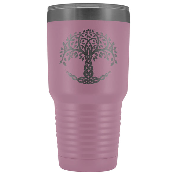 Celtic Tree of life Etched Tumbler 30ozTumblersLight Purple