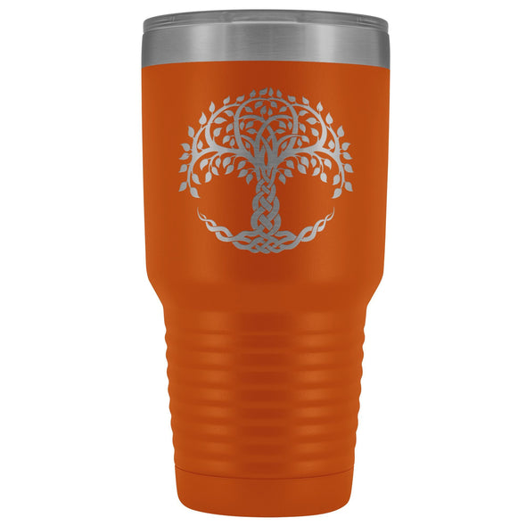 Celtic Tree of life Etched Tumbler 30ozTumblersOrange